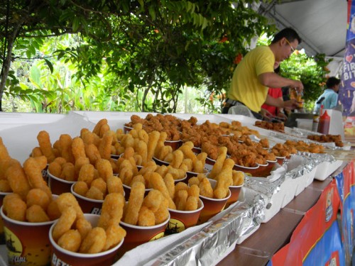 Plenty of food at Penang Butterfly Farm's event. Plenty of food at Penang Butterfly Farm's event.